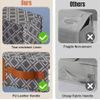 4 Pack Bed Sheet Organizers and Storage, (King & Queen Size) Sheet Organizer for