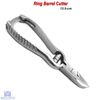 Manicure Pedicure Ring Barrel Cutter Spring Action Lock Clipper Podiatry Tools