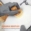 Full Circle Bubble Up, Brush + Dispenser, Gray