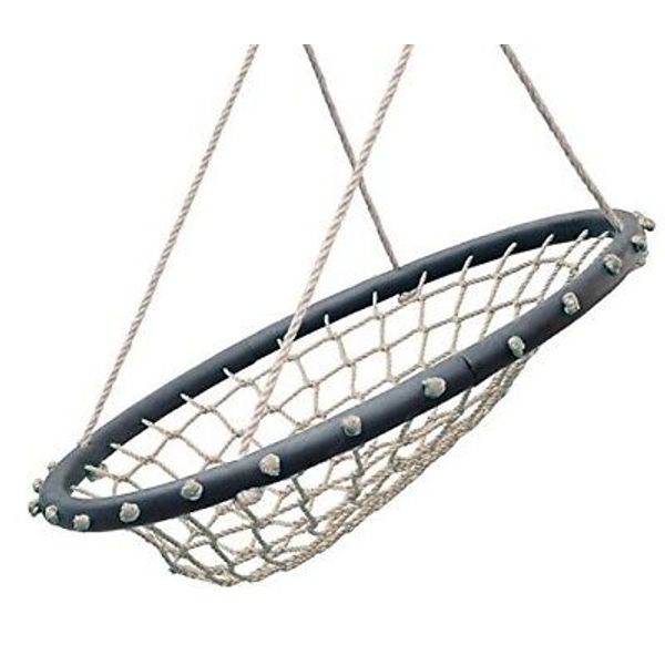 New In Box Swinging Monkey 32" Inch Webbed Outdoor Hammock Chair Swing