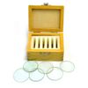 Eisco 6pc Acrylic Lens Set - 1.5" (38mm) Diameter