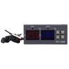 STC-3008 Digital Thermostat Temperature Controller Switch Dual NTC Intelligent Adjustable Flame Retardant Automatic Switching 12V