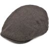 Clothing Mens Barleycorn Tweed Flat Cap (Small/Medium - 58/59 cm, Brown)