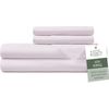 4 Piece Bed Sheet Set King Size, 100% Viscose Derived from Bamboo Sheets Set wit
