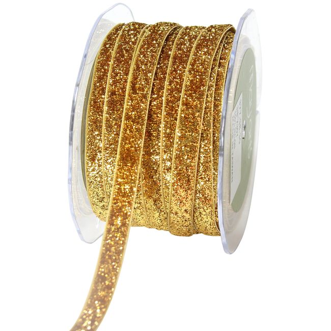 Velvet Ribbon Glitter, 3 8 Glitter Velvet Ribbon