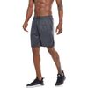Men's 2 Pack 7" Workout Running Shorts Quick Dry Lightweight Gym Shorts with Zip Pockets (2 Pack: Black/Dark Grey Small)