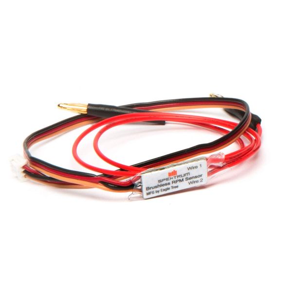 Spektrum Dsmr Telem Bl RPM Sensor W/Bullets Surf Only