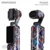 WRAPGRADE Custom Wrap for DJI OSMO Pocket 3 (Metal Sticker Bomb)