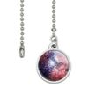 GRAPHICS & MORE Nebula Space Galaxy Ceiling Fan and Light Pull Chain