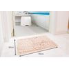 Yamazaki Sangyo Soft Bath Mat, Microfiber, Water Absorption