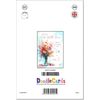 doodlecards Get Well Card Bright Bouquet Medium Size with Plain Envelope