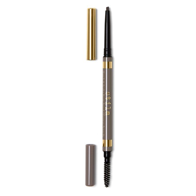 Stila Sketch & Sculpt Brow Pencil - Medium - Smudge Proof & Dual Ended - Micro Tip