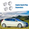 A ABSOPRO AN8 Engine Spark Plug Separators Aluminium Alloy (Set of 4)