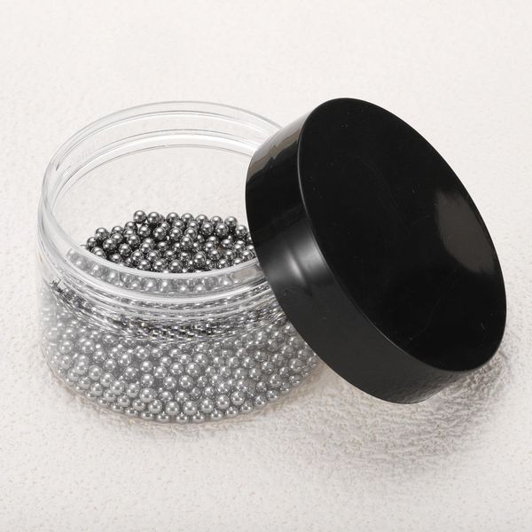 Sourcing Map 500pcs 3mm 304 Stainless Steel Precision Balls, Mini Solid Bearing Balls
