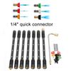 Lfhelper Gutter Cleaning Tools - Powerful 4000 PSI Pressure Washer Lance with 6 Nozzle Tips, Easy Connection & Replaceable O-Ring