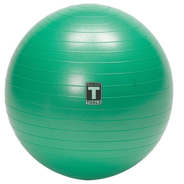 Body-Solid Soft Weighted Toning Ball Pregnant Womens Exercise Balls, for Yoga, Pilates, Fitness and Strength Training, Latex Free - 500lb Weight Capacity, Green