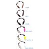 ZAPPU Twin Blade Half Color Chart x Gold.