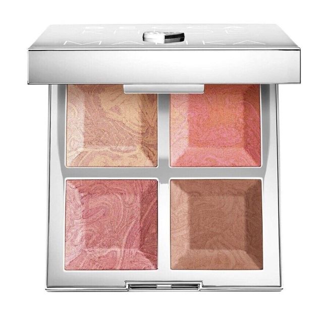 Becca BFF Made with Love By Malika Bronze Blush & Glow Palette New Box Silver