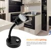 Dream lighting RV 12 Volt Reading Light LED Interior Bedside Lamp Wall Mount Blue & Warm White Light