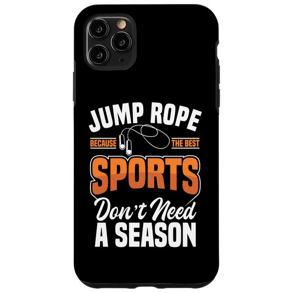 iPhone 11 Pro Max Skipping Rope Workout Jump Rope Athlete Jumping Rope Case