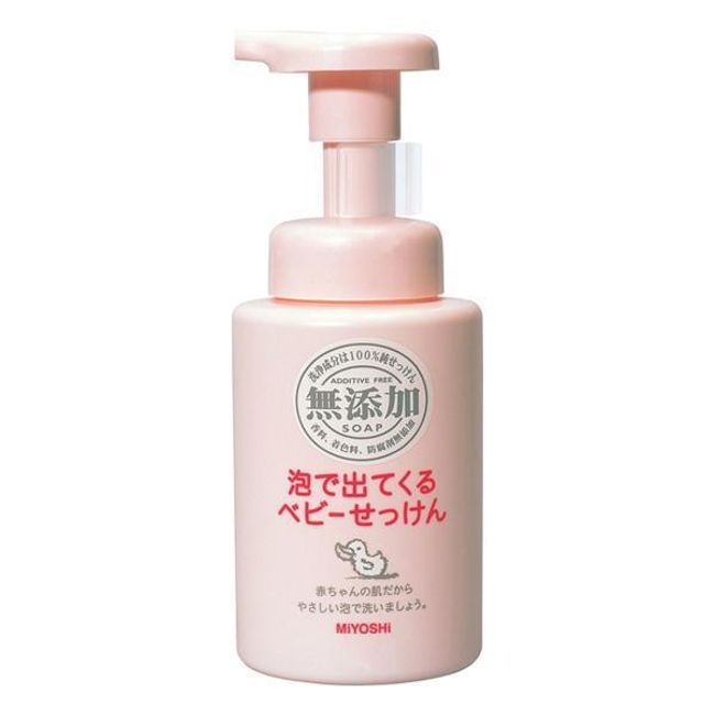 Miyoshi Soap Baby Foaming Wash Additive-Free Pump Bottle 250ml
