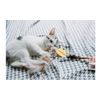 Pet Cat Handmade Wand Interactive Toy with feather and bell brown