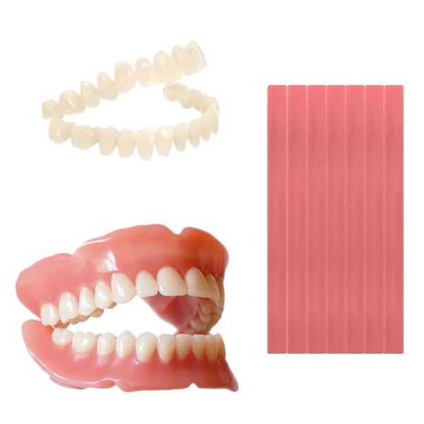 VOXXC Dentures DIY Kit, Create Your Perfect Smile at Home: DIY Denture Fake Teeth Kit - Easy, Affordable, and Customizable Denture Solution-4