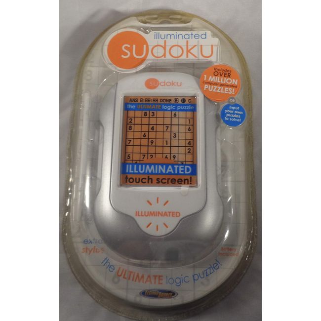 Techno Source Illuminated Touch Screen Sudoku Puzzle Game