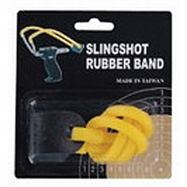 White Wolf Slingshot Rubber Replacement Yellow