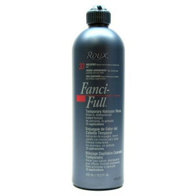 Roux 33 wildfire fanci ful temporary hair color rinse 15.2 floor. Oz.