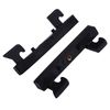 Refrigerator Door Shelf Bin Hook For Whirlpool KitchenAid Models Pair #AH2070659