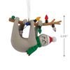 Hallmark Festive Sloth on Tree Branch Christmas Ornament