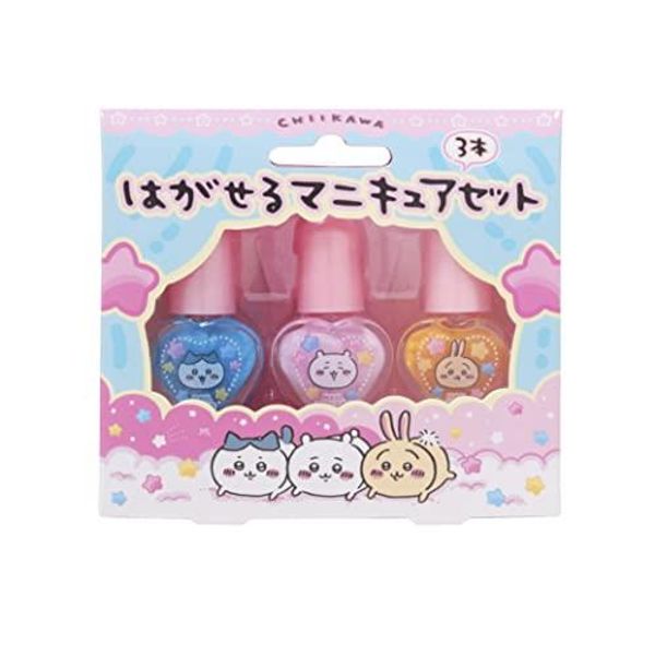 Chiikawa Peelable Nail Polish Set of 3 230410