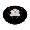 Maltese Dog Breed Dog Lover PopSockets Swappable PopGrip