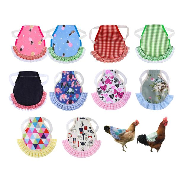 Rhomba 10 PCS Chicken Aprons For Hens, Chicken Saddle Apron, Chicken Saddle For Hen, Hen Saddle, Chicken Accessories For Hen