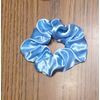 Blue Light-Up Scrunchie,  3 Modes  (Fast Blink,  Slow Blink & Steady On)