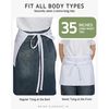 Syntus 3 Pack Server Aprons, White
