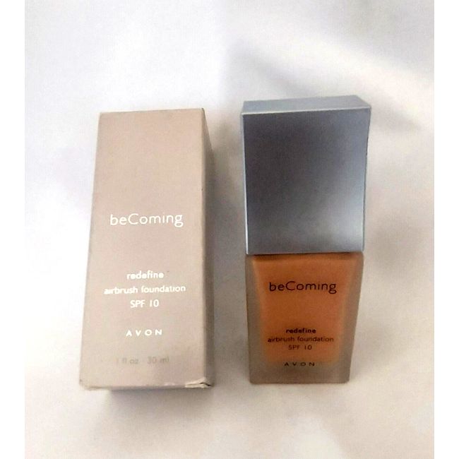 Avon Becoming Redefine Airbrush Foundation SPF 10 Wheat 34