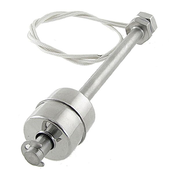 sourcingmap Stainless Steel Float Switch for Water Pump Tank Swimming Pool Garden Pond Liquid Water Level Sensor M10X1.5 5.9" Length