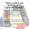 ASPIRE Gotek Replacement Pods (0.6 ohm - Large) - 2 Pack, Side Fill System, RDTL Vaping, No Nicotine