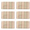 100% Cotton Traditional Terry Roller Towel - Red Stripe