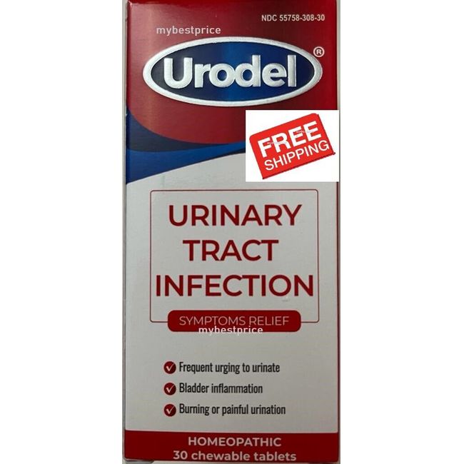 Urodel for urinary tract infection ** infección del tracto urinario 30 chewable