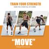 YNXing Sled Pulling Harness, Tire Pulling Harness with Pull Strap for Resistance Training, Adjustable Padded Shoulder Strap (6.6FT)