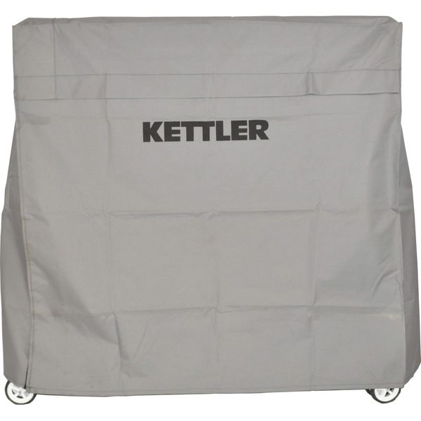 KETTLER Heavy-Duty Weatherproof Indoor/Outdoor Table Tennis Table Cover, Grey (7033-100)