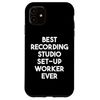 iPhone 11 Best Recording Studio Setup Worker Ever Smartphone Case