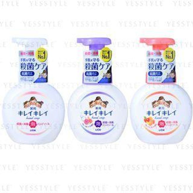 LION - Kireikirei Medicated Foam Hand Soap 250ml - 3 Types