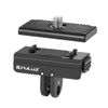 Puluz Quick Release Aluminum Alloy Material Camera Locking Magnetic Plus Claws with Magnetic Quick Release Base