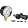 For Hayward Filter Gauge Adapter Assembly & Pressure Gauge Kit Replace DEX2400S