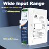 120W DIN Rail Power Supply with DC OK Function and Active PFC, 2.5A, 48VDC Output