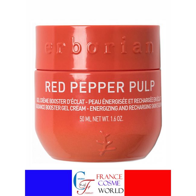 Erborian Red Pepper Pulp Gel Cream Booster 50ml Chili Pepper Overseas Order <br> ERBORIAN RED PEPPER PULP GEL CREME BOOSTER 50ml